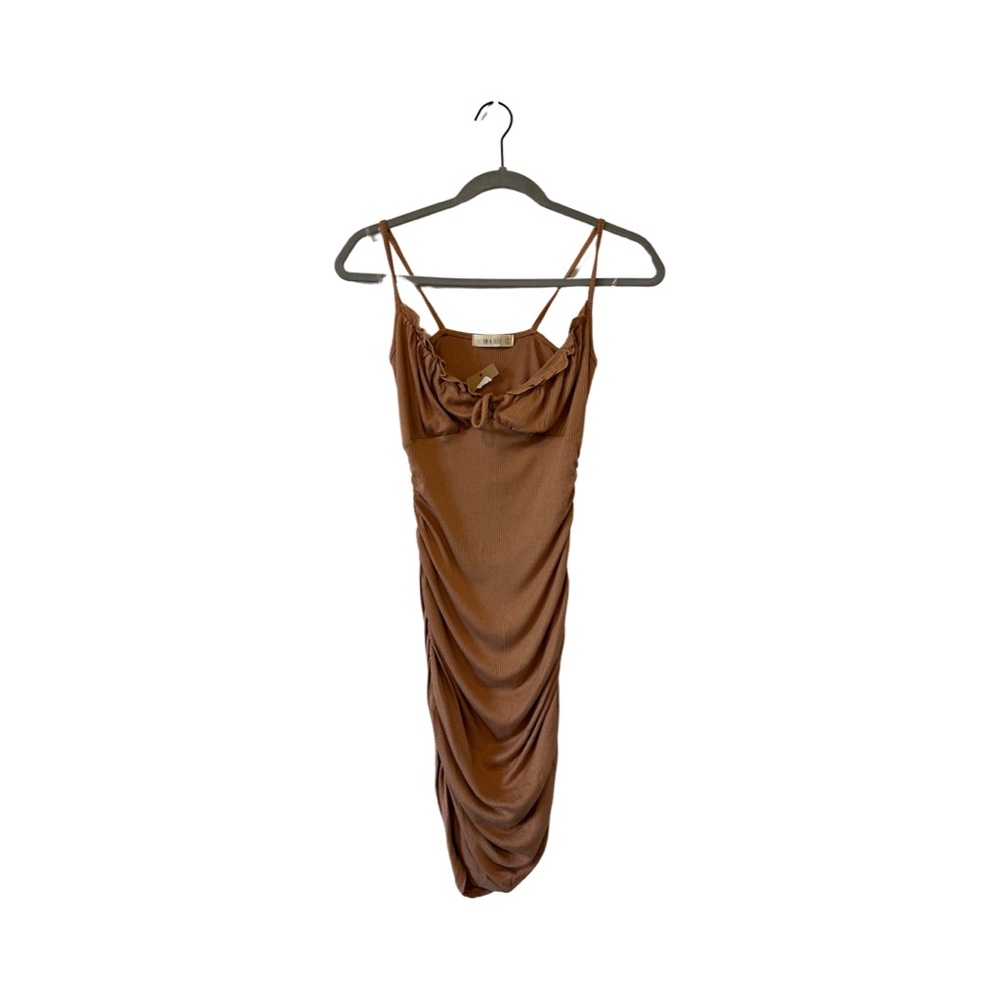 Brown Bodycon dress